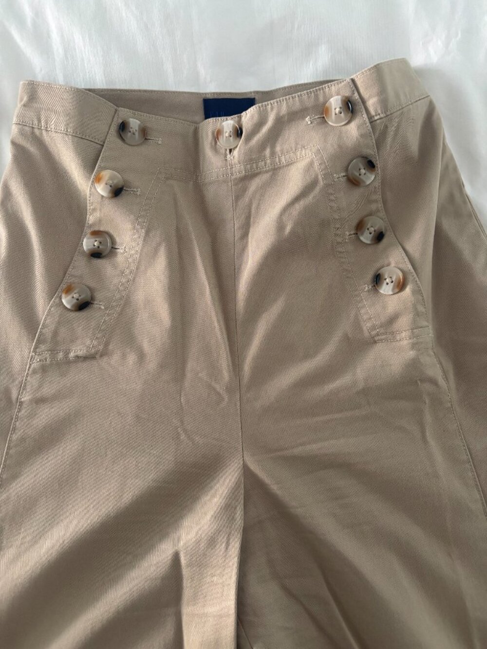 GapStudio High Rise Twill Sailor Pants - Picture 6 of 6